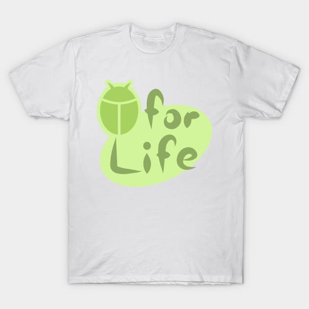 Bug Types for Life T-Shirt by Salamenca